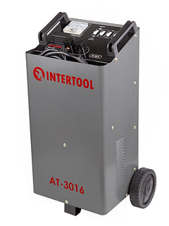 Пускозарядний пристрій 12 В - 24 В, 300 А, 1.2 кВт INTERTOOL AT-3016
