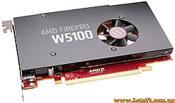 AMD Radeon R7 FirePro W5100 4 GB GDDR5 128bit DirectX 12 відеокарта для ігор 3d max 3д макс монтажу CAD ПК відеокарта 4 монітора