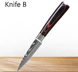 Професійні кухонні ножі Ніж з нержавіючої сталі Ніж для чищення фруктів Ніж для м'яса Ніж для обвалки Ножі для чищення овочів Кухо