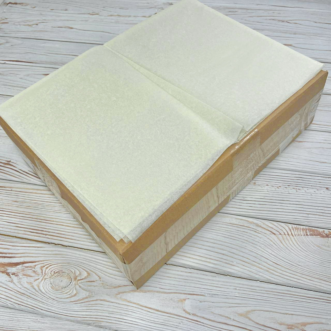 *2500 шт* / ██ ОПТ - Ящик / Тишью / Айворі / 700х500 мм