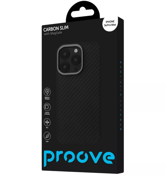 Proove Slim Carbon with MagSafe iPhone 14 Pro Max