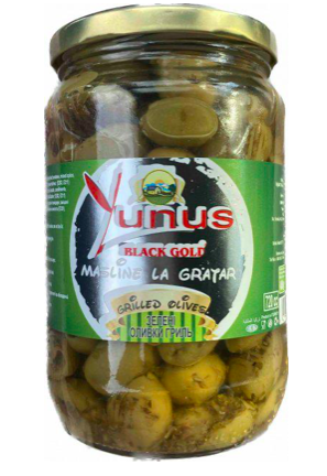 Оливки гриль без кісточки Yunus 720 гр. Туреччина