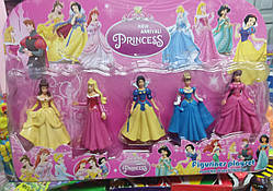 Набір лялька  Princess Disney   Принцеси  Діснея 5 штук  висота лялечки 10.5 см швидка відправка