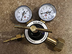 Редуктор вуглекислотний балонний УР-6 великий габарит виробництва CHINA (силуміновий, алюмінієвий)