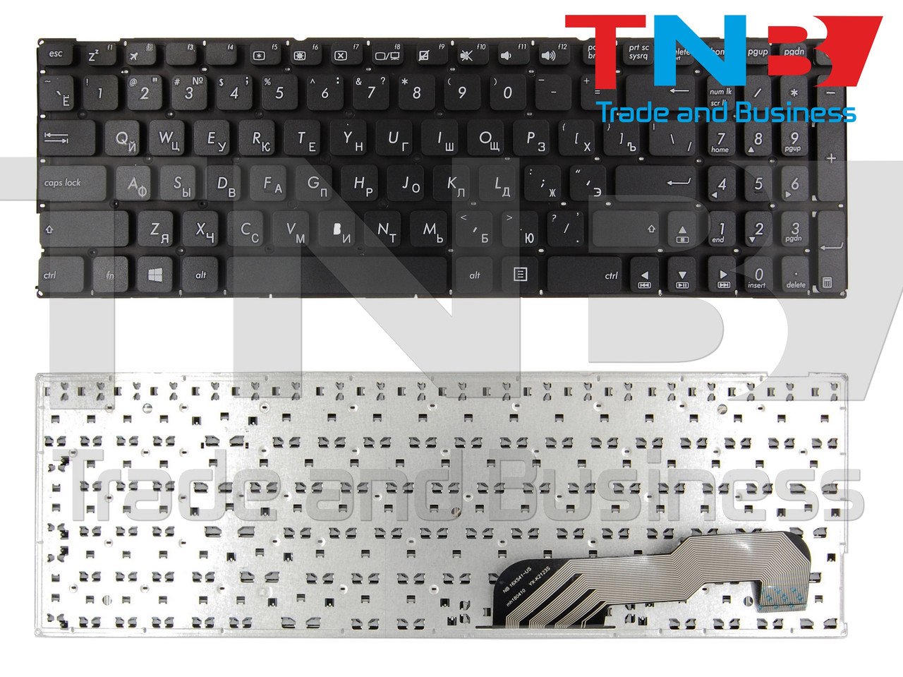 Клавіатура ASUS X541 A541 D541 A541N F541N Черная оригінал