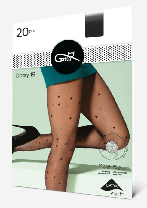 Жіночі колготки gatta dotsy 15 3