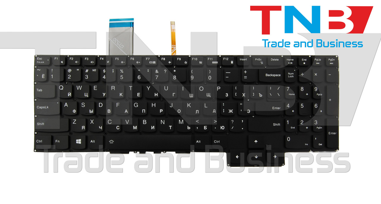 Клавіатура LENOVO LEGION 5-17IMH05H 17ACH6H 17ARH05H 16ACH-06 15IAH7H5 15ITH6 Черная з підсвічуванням RU