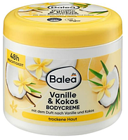 Зволожуючий крем для тіла Balea Vanille & Cocos 500мл 4066447109399