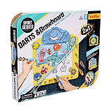 Дартс магнітний XWIN 2в1 з дошкою для малювання в асортименті 9302-1-4, фото 4