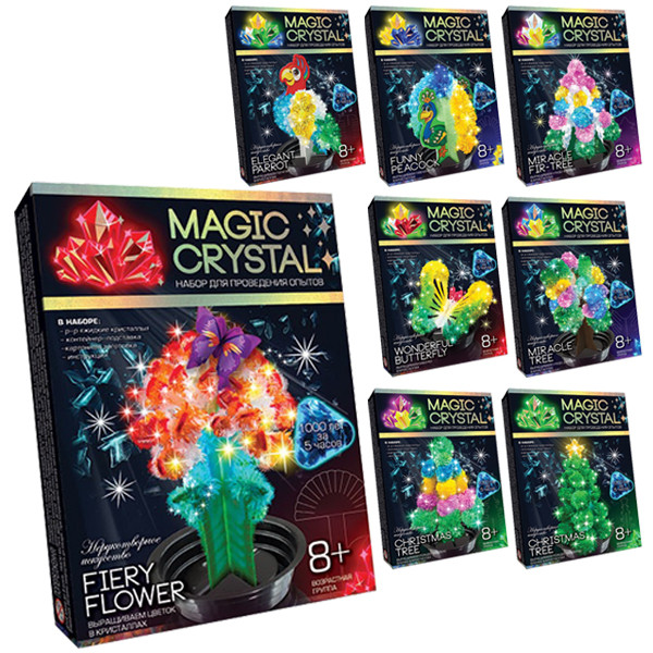 Набір для проведення дослідів Danko Toys Magic Crystal арт. ОМС-01-01,02,03,04,05..08, фото 1