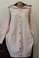 Пальто жіноче альпака