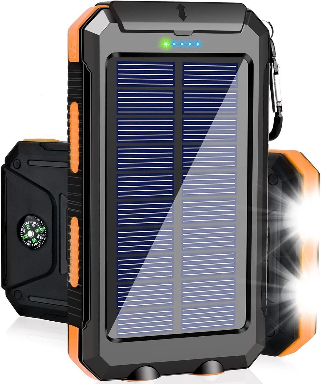 Power bank TOMETC 38800 мАг. 18W. Протиударний, Водонепроникний. Ліхтарик