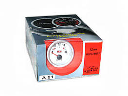 Вольтметр стрілочний 7701(А 01) LED d52мм - оригінал