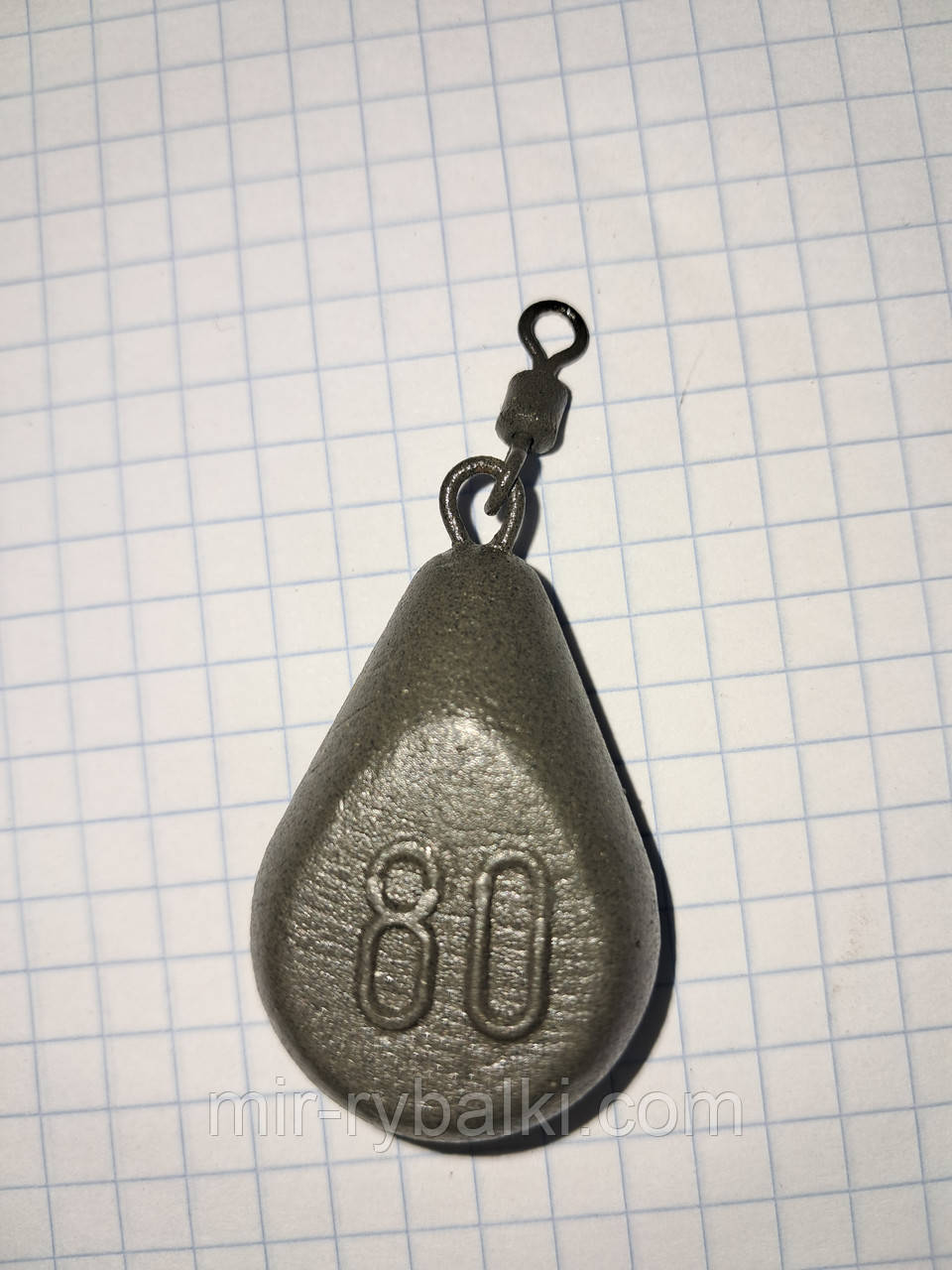 Груз короповий Камінь 80 грамів