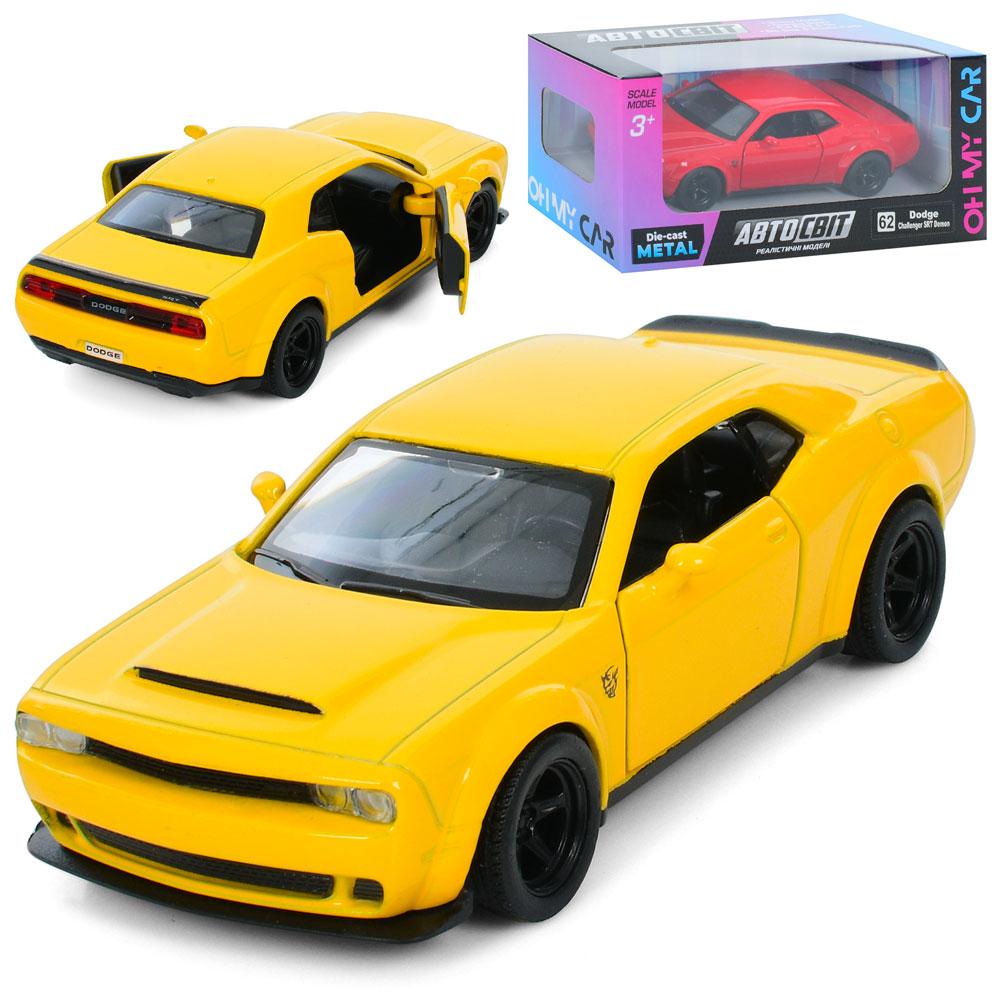 Машина АвтоСвіт Dodge Challenger SRT 2018 в асорт. AS-3109