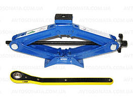 Домкрат ромб 1 т з тріскачкою вис 350мм - оригінал