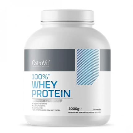 Whey Protein Ostrovit 2000 g Tiramisu, фото 1