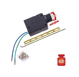 Центральний замок 2 ін. COBRA 5.5-6.0кг квадратн. - оригінал