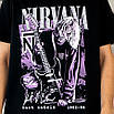 Футболка унісекс Nirvana (Kurt Cobain 1982-94) XS чорний, фото 2