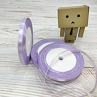*10 рул* / Стрічка атласна / 0,6 см / Бузкова / 25 ярдів (22,86 м)
