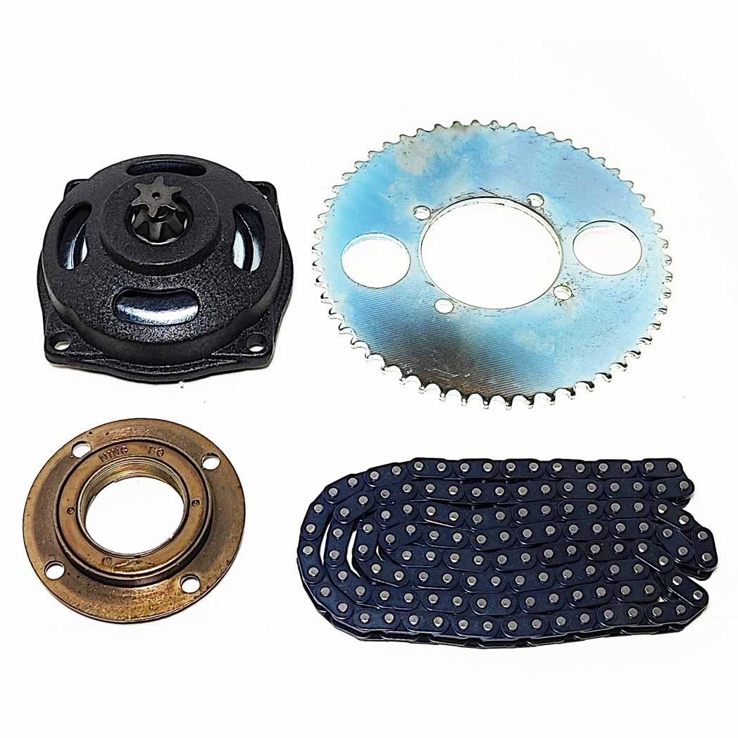 Приводний комплект для бензинових моторів з обгінною муфтою 9:1 зниження