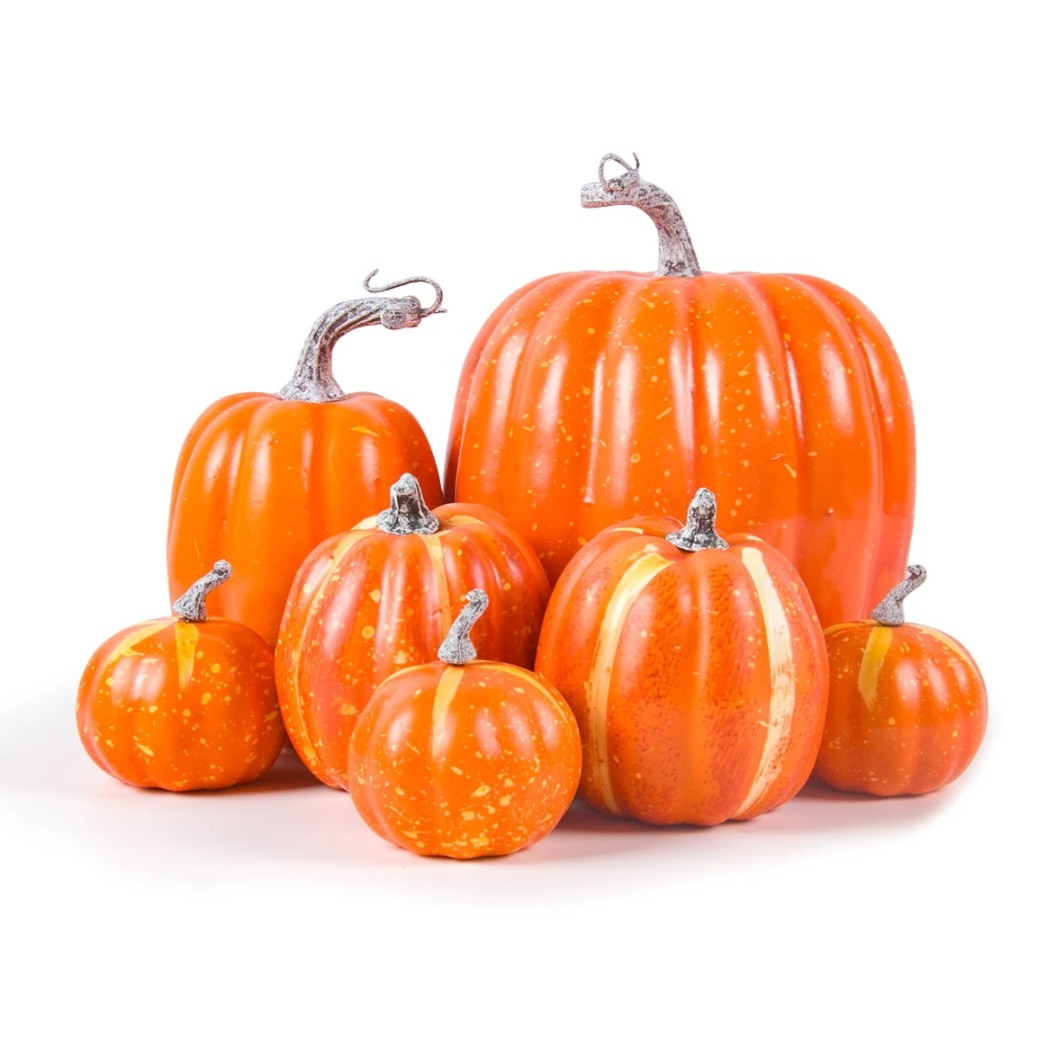 Гарбузи на Хелловін 7 штук помаранчевий, фото 1