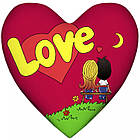 Promo Ціна! Подушка Love is серце Red - тільки на ZaGrosh.com.ua
