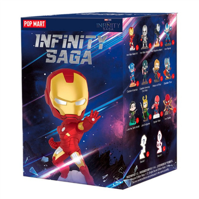 Іграшка-сюрприз з колекційною фігуркою "Marvel" POP MART MISS-01 серія Infinity Saga, Toyman
