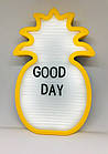 Promo Ціна! Нічний світильник Ананас Light up message board з посланням - тільки на ZaGrosh.com.ua