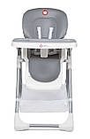 Стілець для годування Lionelo LINN PLUS  GREY, фото 3