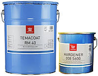 Эмаль эпоксидная TIKKURILA TEMACOAT RM40 химстойкая, TVH-белый, 14,4+4л