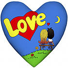 Promo Ціна! Подушка Love is серце - тільки на ZaGrosh.com.ua