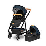 Універсальна коляска 2 в 1 Lionelo AMBER BLUE NAVY, фото 3