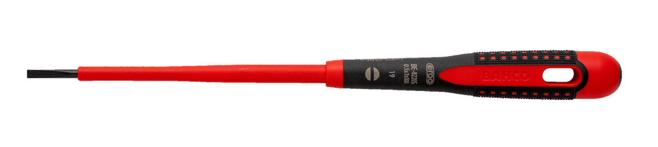 Викрутка під гвинти зі шліцем Bahco / Бако BE-8259S електроізольована (Швеція), фото 2