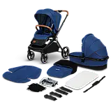 Універсальна коляска 2 в 1 Lionelo MIKA 2IN1 BLUE NAVY, фото 5