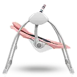 Дитяче крісло-гойдалка Lionelo RUBEN PINK BABY, фото 2