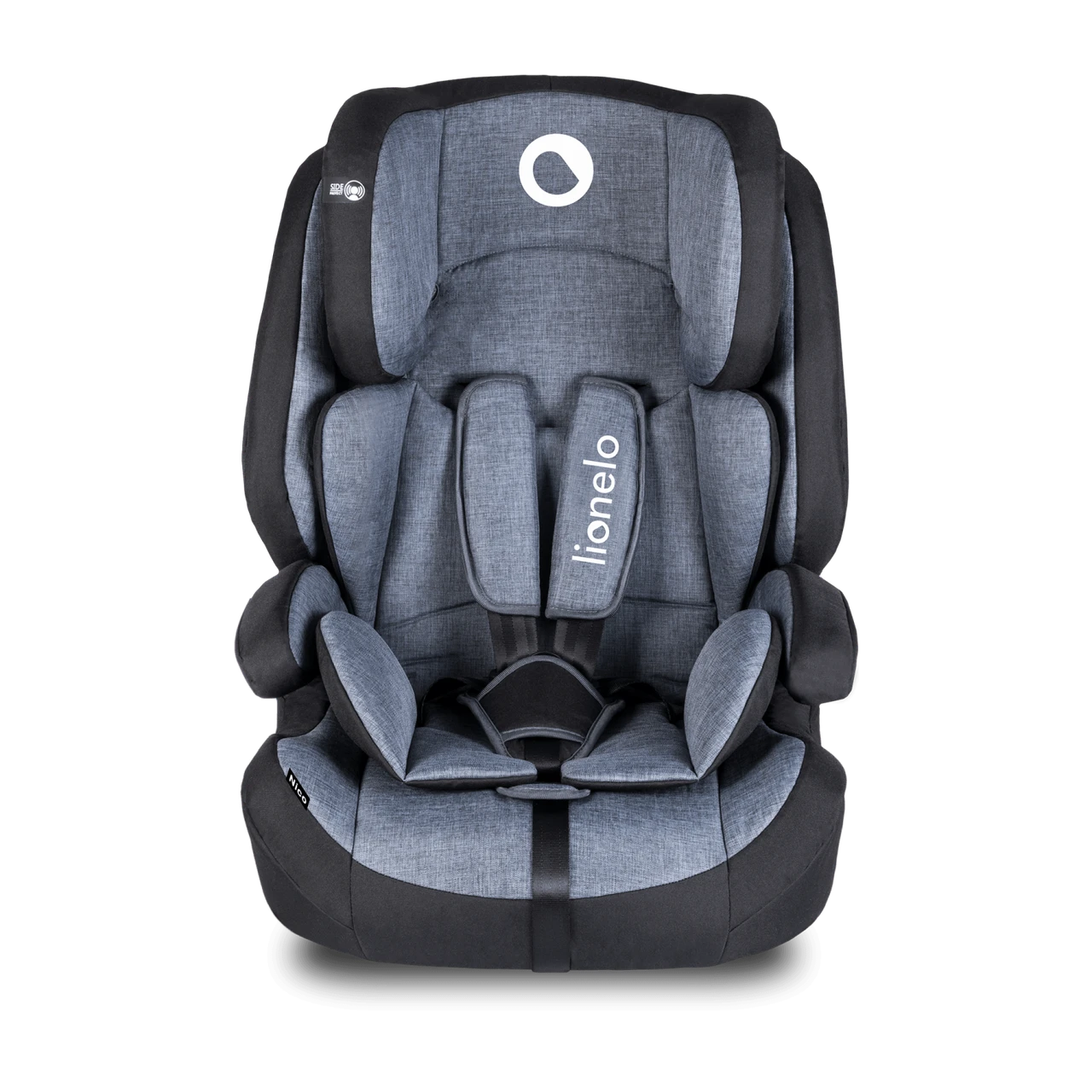 Дитяче автокрісло Lionelo NICO BLACK GREY