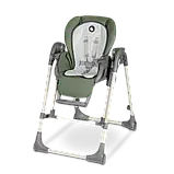 Стілець для годування з функцією гойдалки Lionelo LAURICE GREEN OLIVE, фото 2