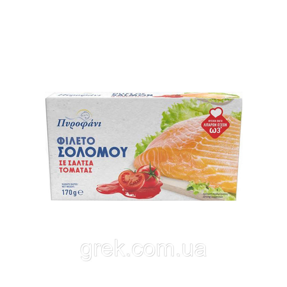 Філе лосося в томатному соусі NIXE 150 г, фото 1