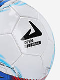 М'яч футбольний Demix DF900 Replica Розмір 5, білий/синій, фото 4