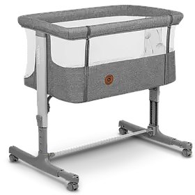 Ліжечко приставне Lionelo AURORA GREY CONCRETE