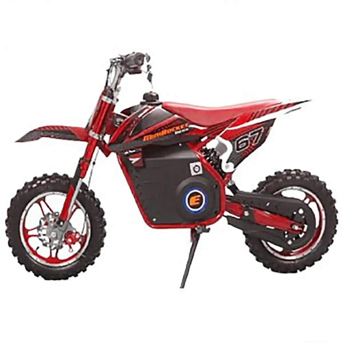 Мотоцикл акумуляторний FORTE PB1000E Чорно-Червоний