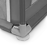 Манеж Lionelo WILLOW XL GREY CONCRETE, фото 4