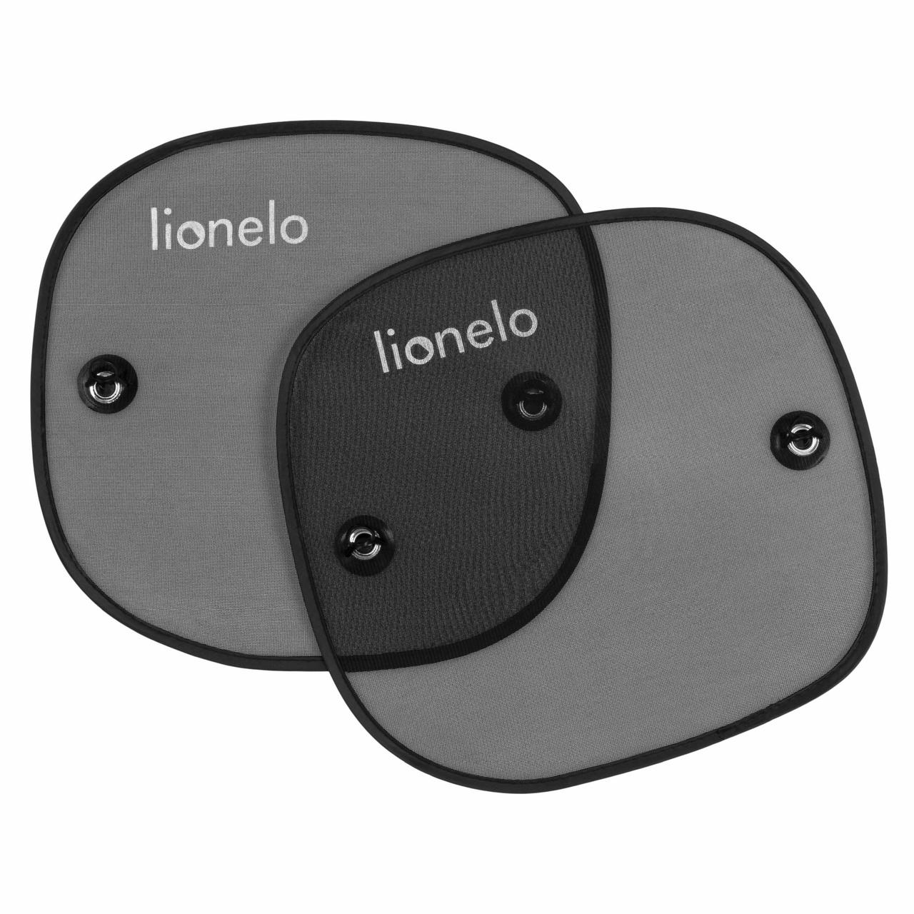 Сонцезахисні шторки, 2 шт. Lionelo Sunshade Black, фото 1