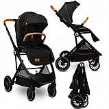 Універсальна коляска 3 в 1 Lionelo RIYA BLACK ONYX, фото 4