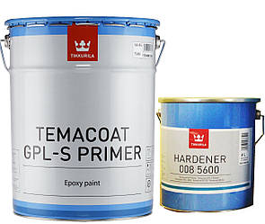 Грунт епоксидний TIKKURILA TEMACOAT GPL-S PRIMER антикорозійний, TVH-білий, 18,4 л