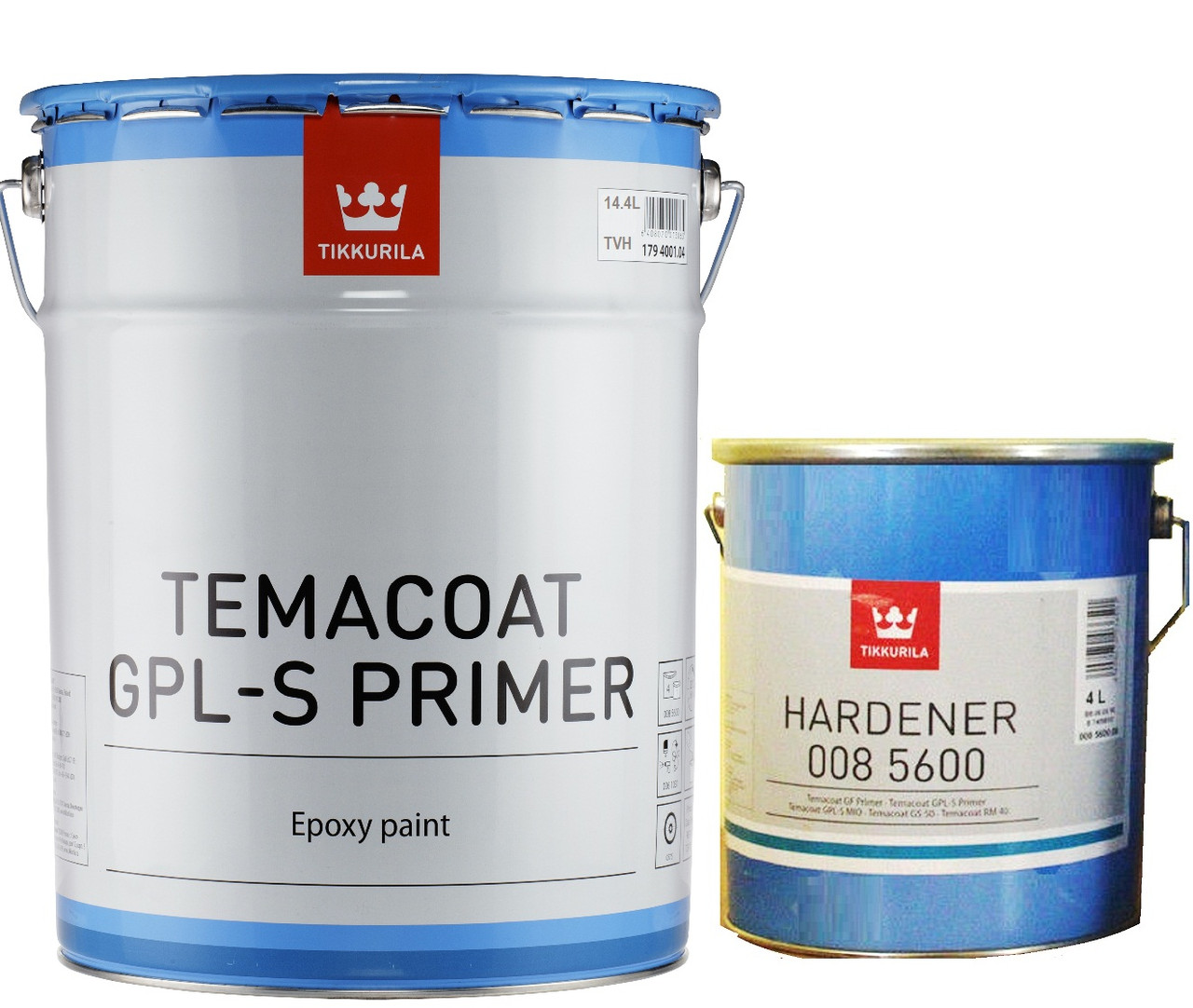 Грунт эпоксидный TIKKURILA TEMACOAT GPL-S PRIMER антикоррозионный, TVH-белый, 18,4л - фото 1 - id-p103266124