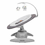 Крісло-гойдалка Lionelo MELL GREY STONE, фото 3