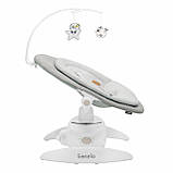 Крісло-гойдалка Lionelo MELL BEIGE SAND, фото 4