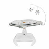 Крісло-гойдалка Lionelo MELL BEIGE SAND, фото 6